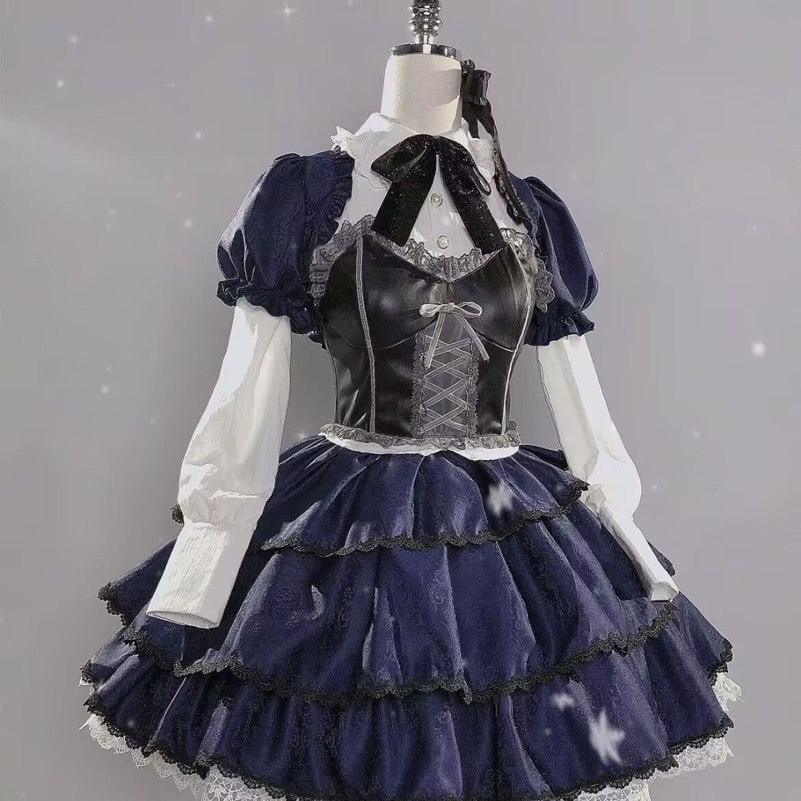 cosplay animation dress dark p - Summer Clothing For 70 Year Old Woman recension och pris