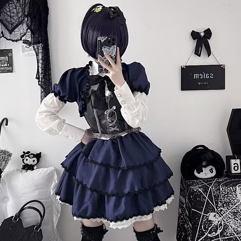 cosplay animation dress dark p - Summer Clothing For 70 Year Old Woman recension och pris