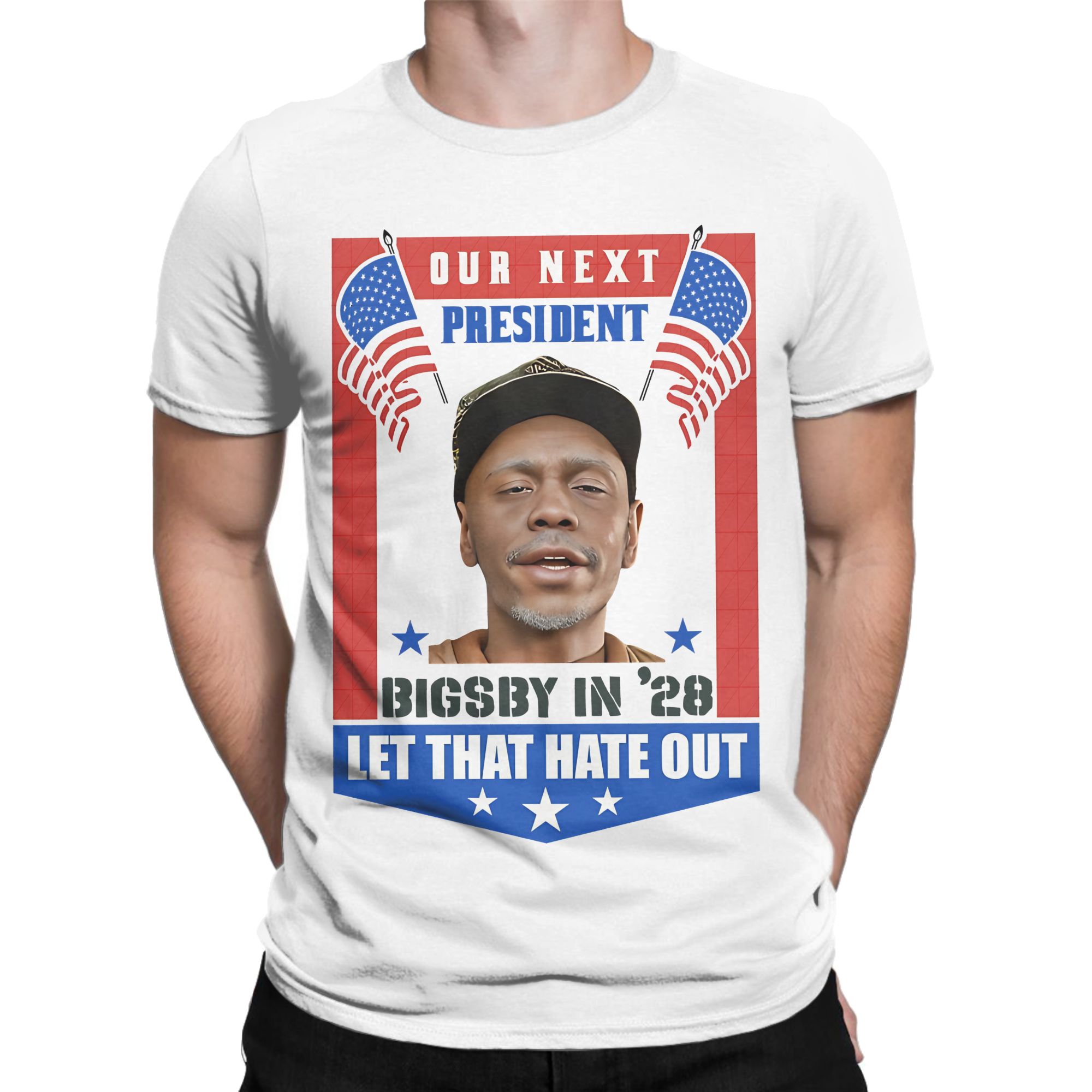 Clayton Bigsby Our Next Presid - Summer Clothing Next recension och pris