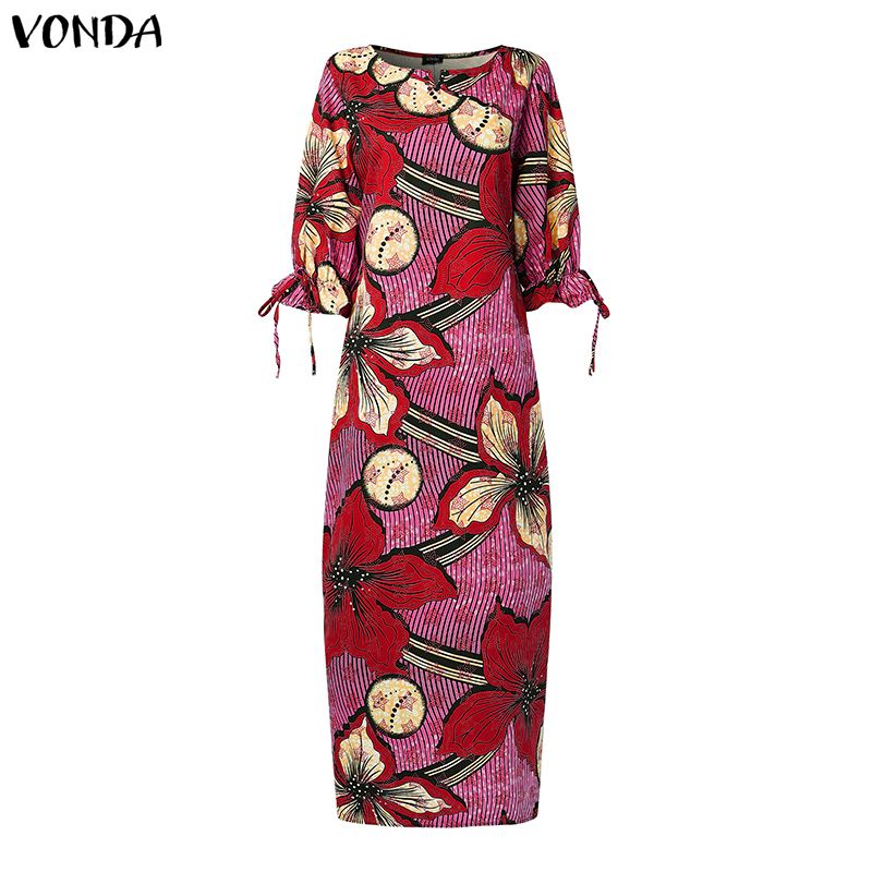 VONDA Plus Size Women Bohemian - Summer Clothing For Older Women recension och pris