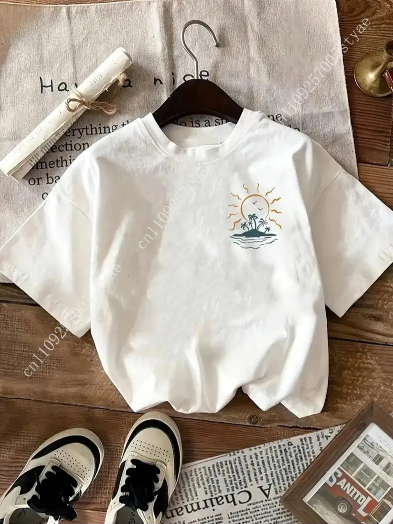 Women's Coconut Tree & Sun Pri - Summer Quilt recension och pris