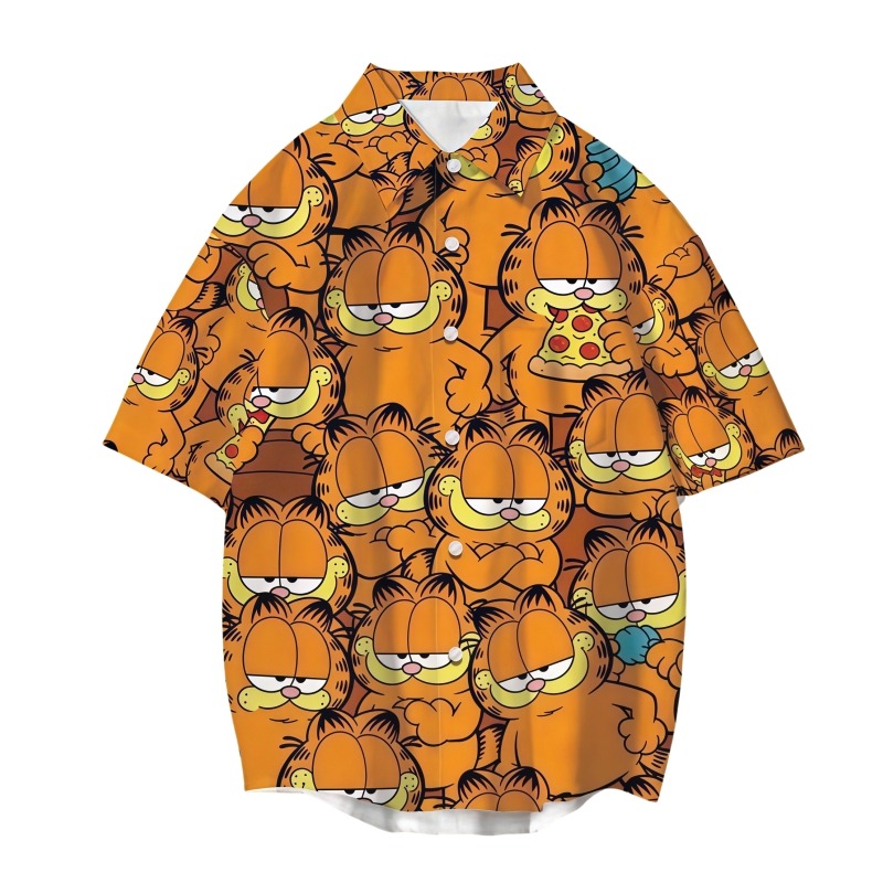 Summer new Garfield shirt cute - Summer Away Clothing recension och pris