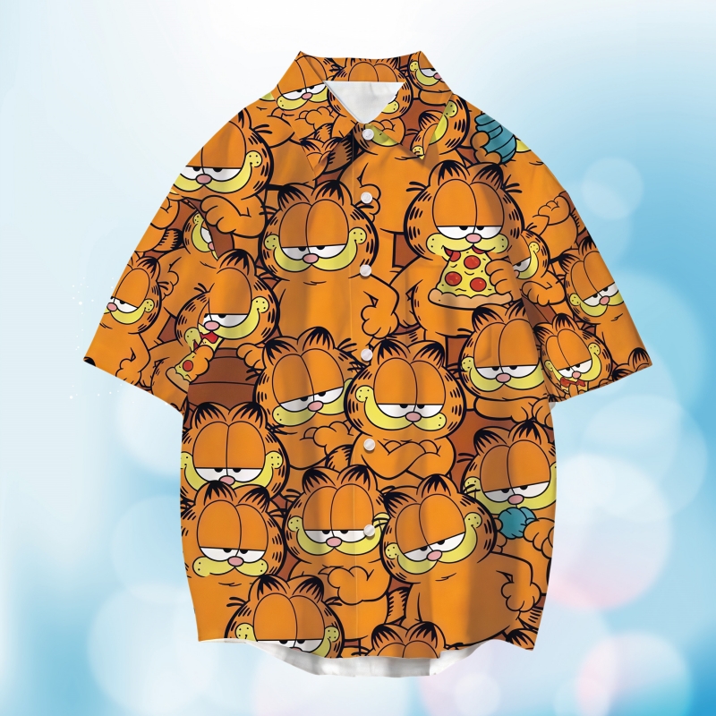 Summer new Garfield shirt cute - Summer Away Clothing recension och pris