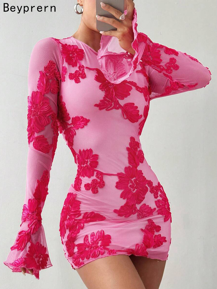 Beyprern Glam Backless Rose Pi - Summer Clothing Zara recension och pris