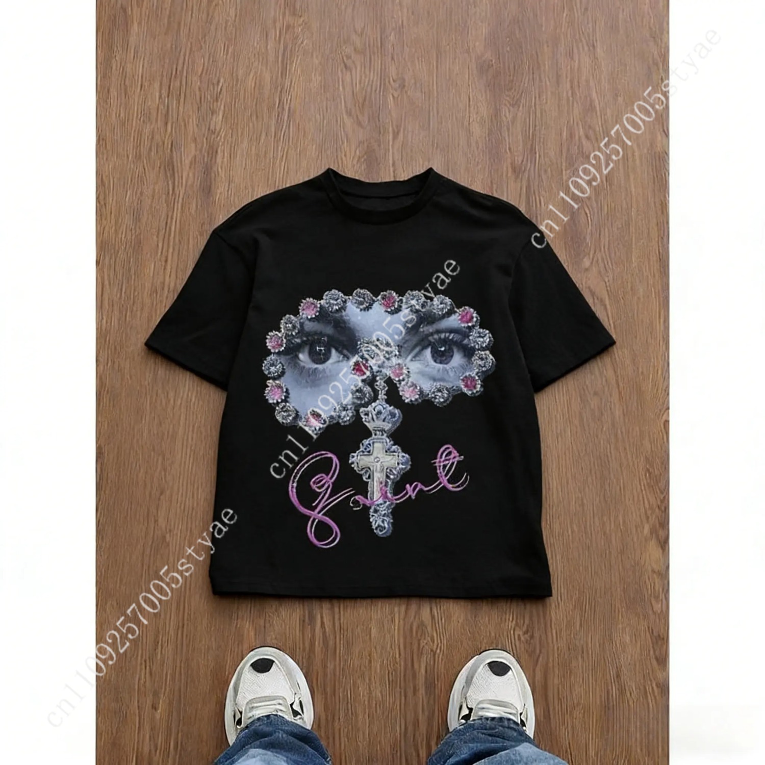Men's Loose Fit Graphic Print  - Summer Quilt recension och pris