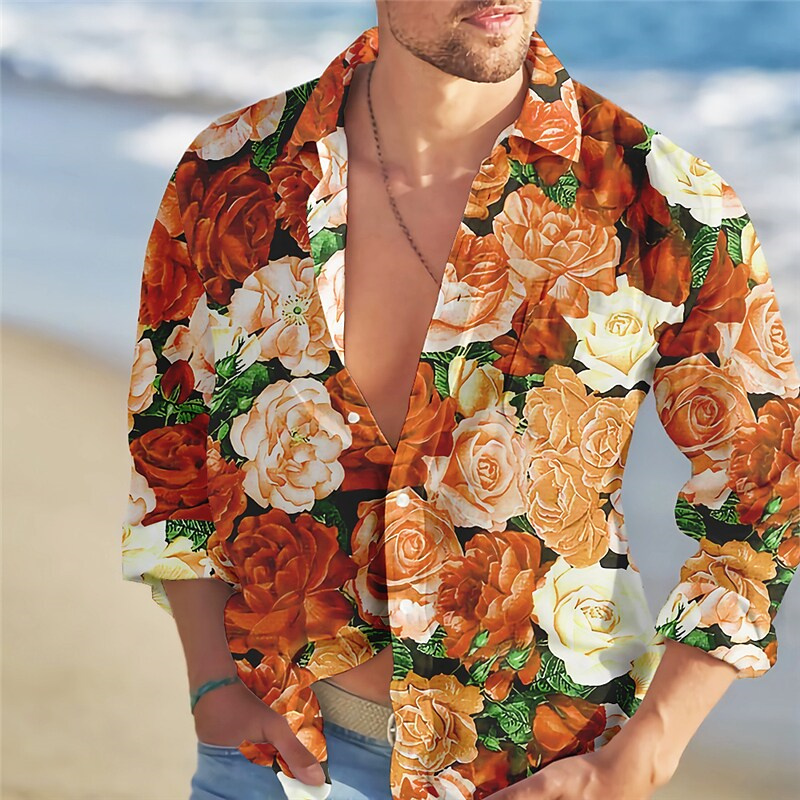 2023 men's shirt fashion trend - Summer Rose Clothing recension och pris