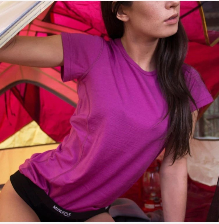 Women's merino wool T shirt sh - Summer Clothing Next recension och pris