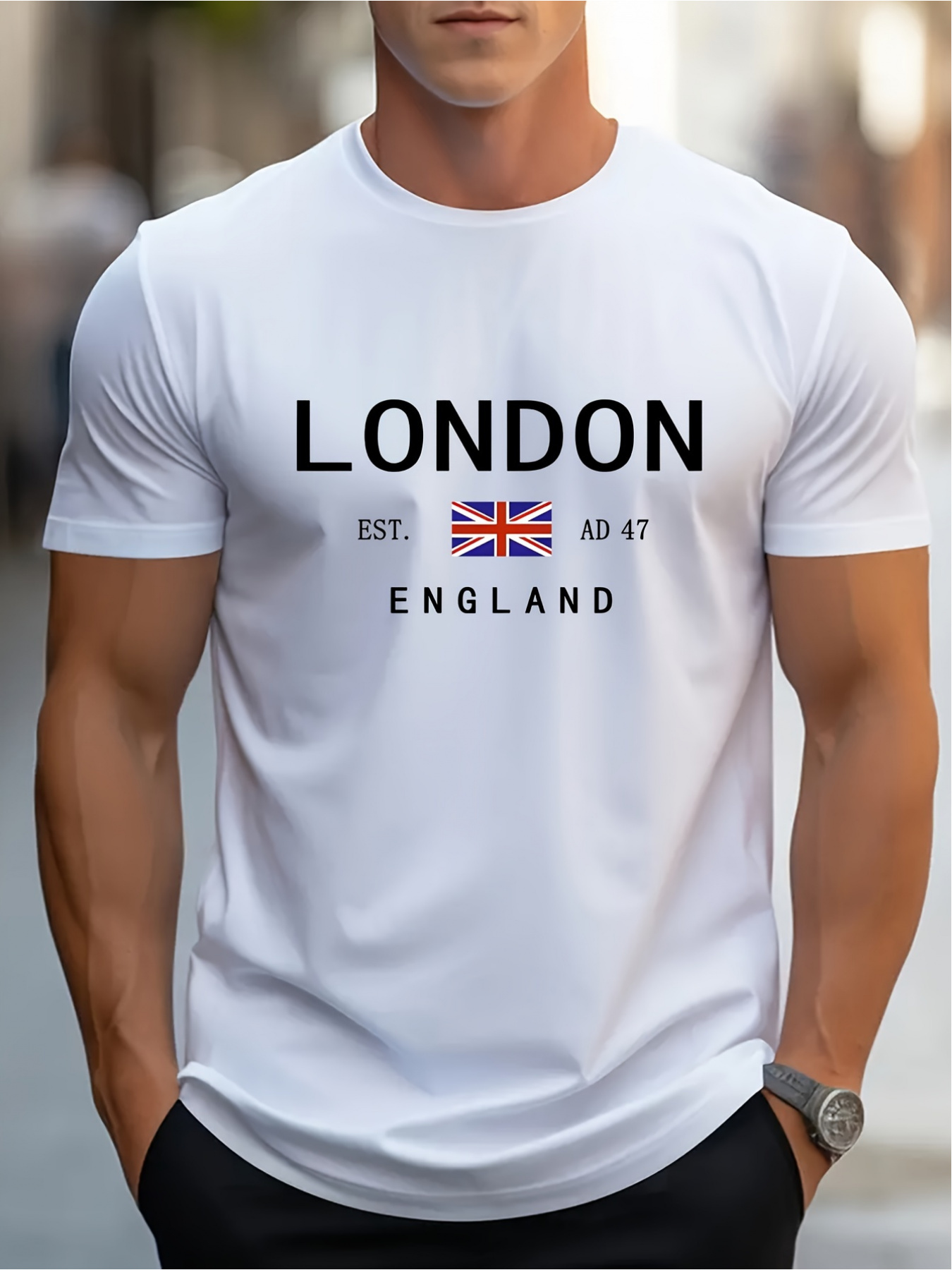 London ENGLAND Print Men Women - Summer Clothing London recension och pris