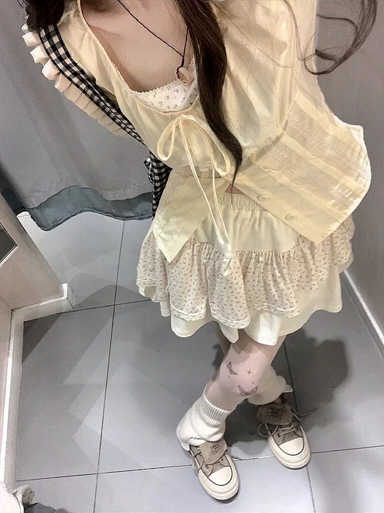 Sweet Floral Two-Piece Set for - Summer Clothing Girl recension och pris