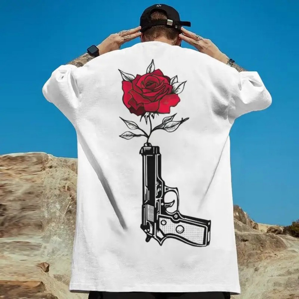 Harajuku in Hand Rose Letter P - Summer Rose Clothing recension och pris