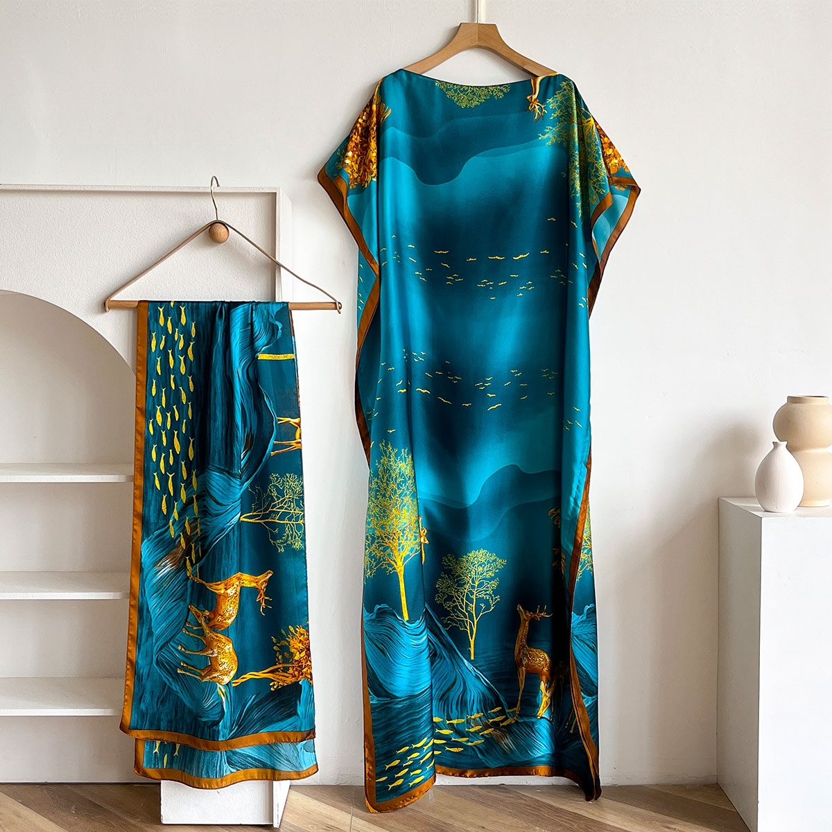 Women's Long Shawl Dubai Fashi - Summer Clothing For Older Women recension och pris