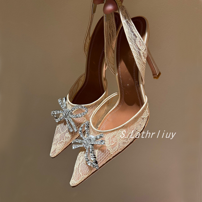 Sandals Rhinestone Flower Poin - Summer Clothing Sale recension och pris