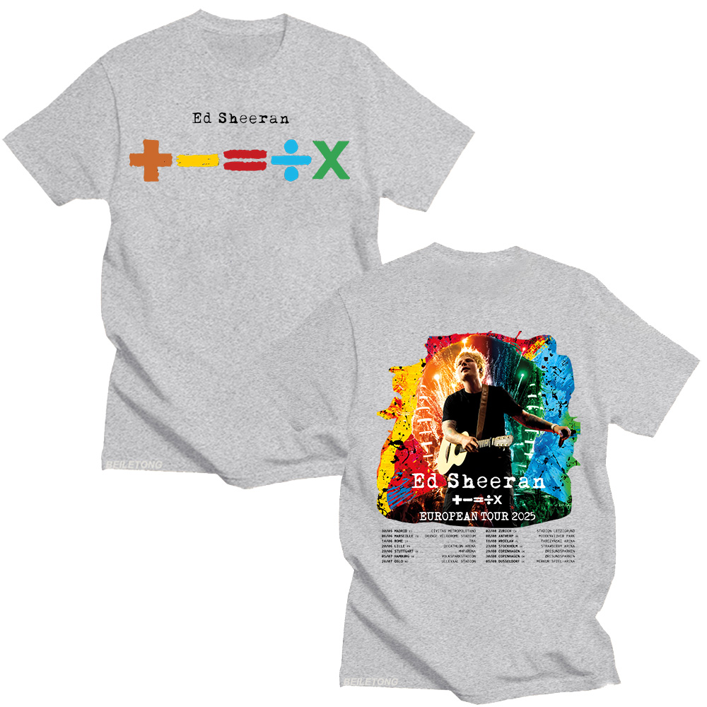 Ed Sheeran European Tour 2026  - Summer Clothing Gif recension och pris