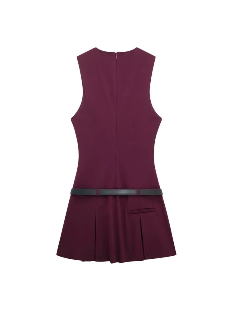 Sleeveless Pleated Mini Dress  - Summer Clothing Zara recension och pris